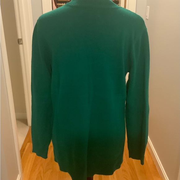 🔥SALE🔥NWOT BRAND NEW. Woman’s green long sleeve sweater to. Green. Size medium. - Picture 4 of 6